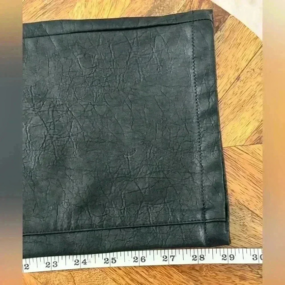 Altar’d State faux leather black pants size 27 - Picture 11 of 12